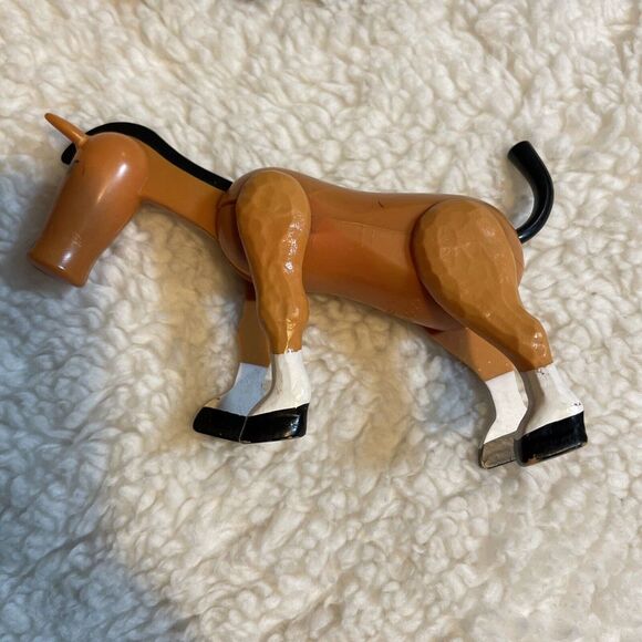 Vintage Fisher Price Animals Horse Pigs Sheep Dog - Picture 12 of 13